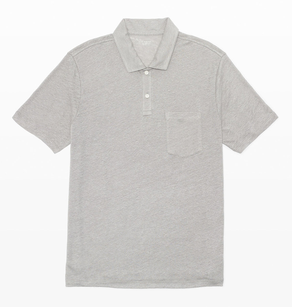 Club Monaco Linen Polo