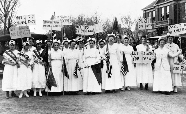 Minnesota Prohibition Supporters, late 1800s