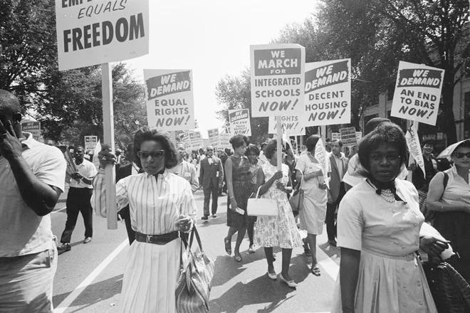 Equal Rights march, 1959