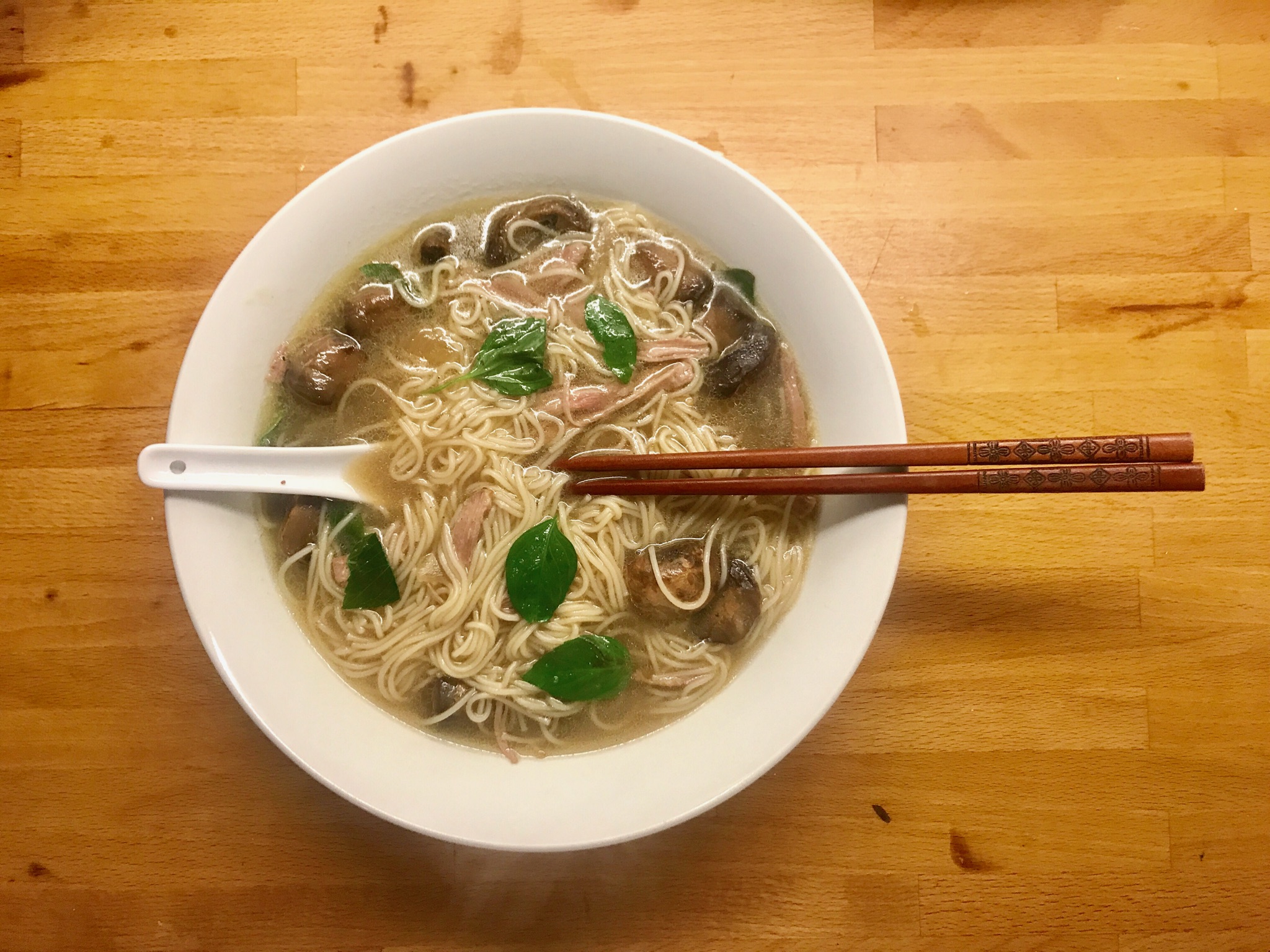 grass fed lamb ramen