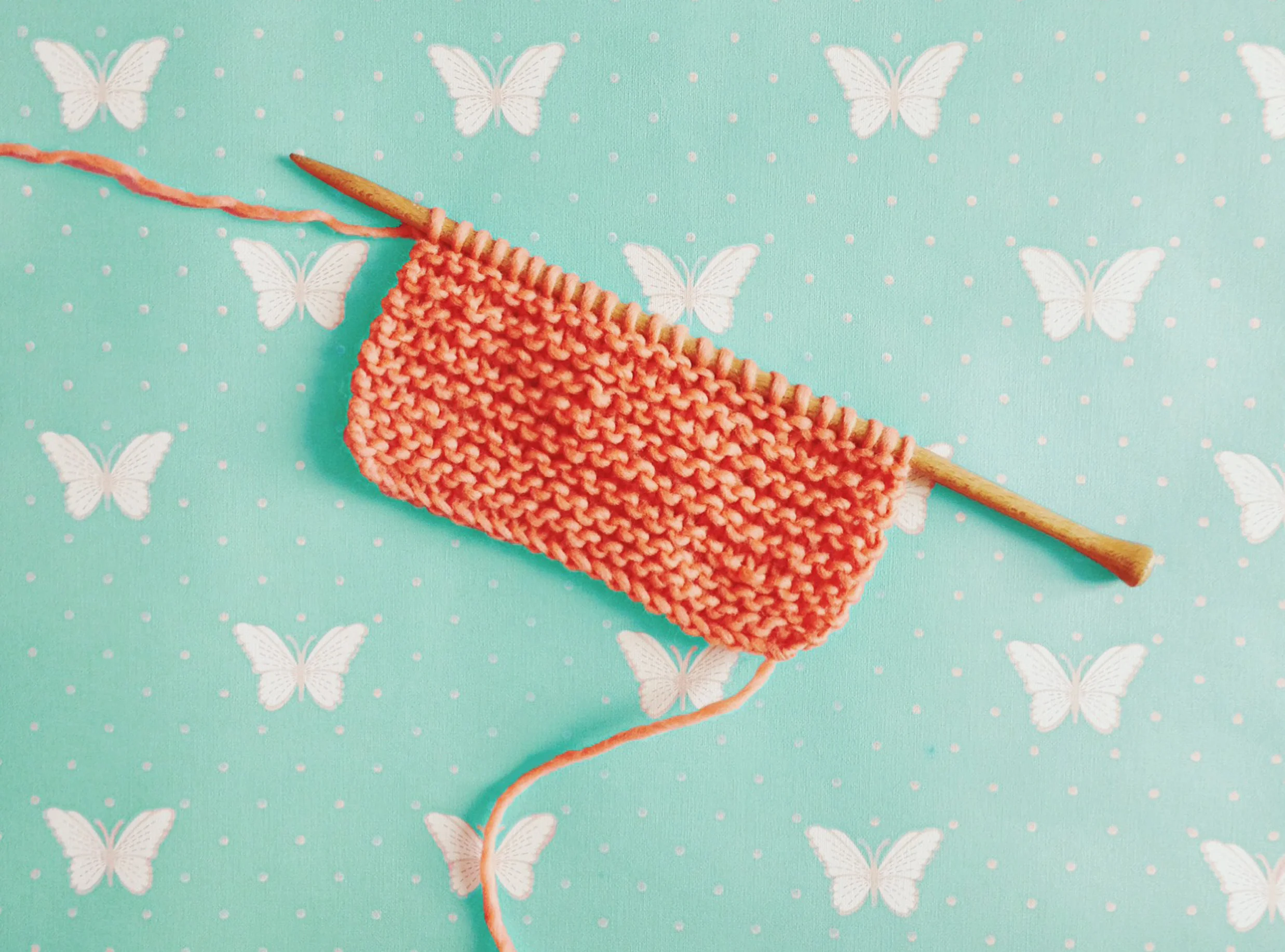 Le point mousse - the garter stitch