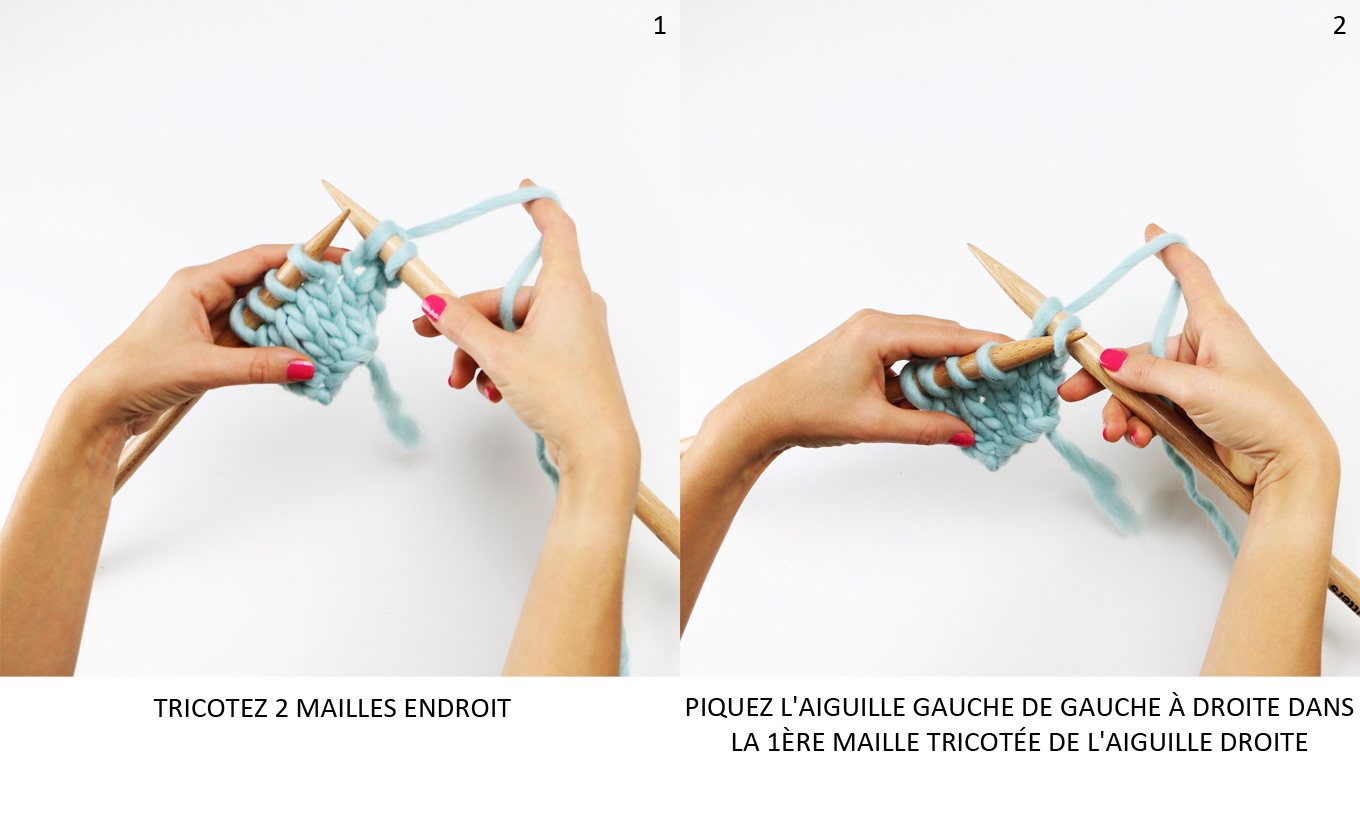La maille glissée- The slip stitch — trust the mojo