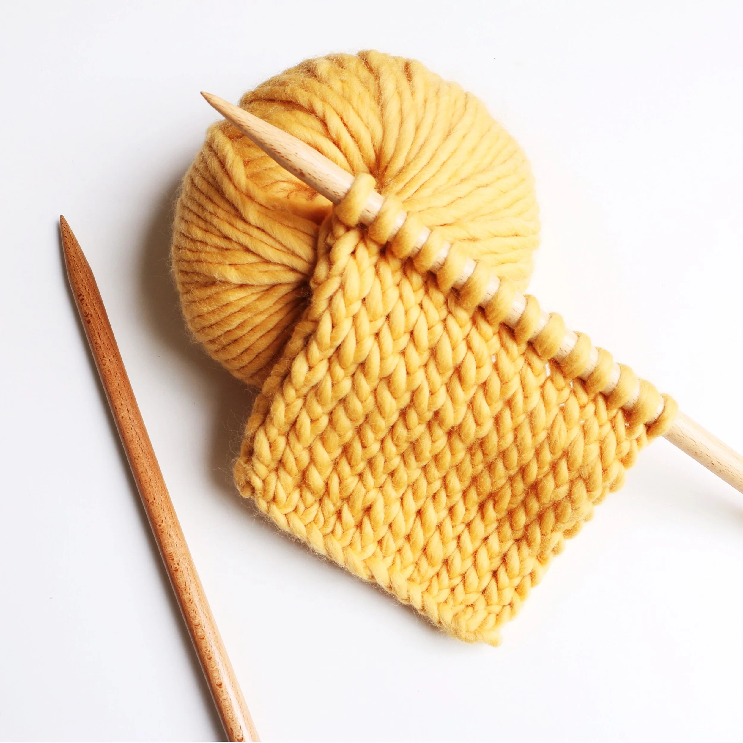 Le point jersey torse - The twisted stockinette stitch