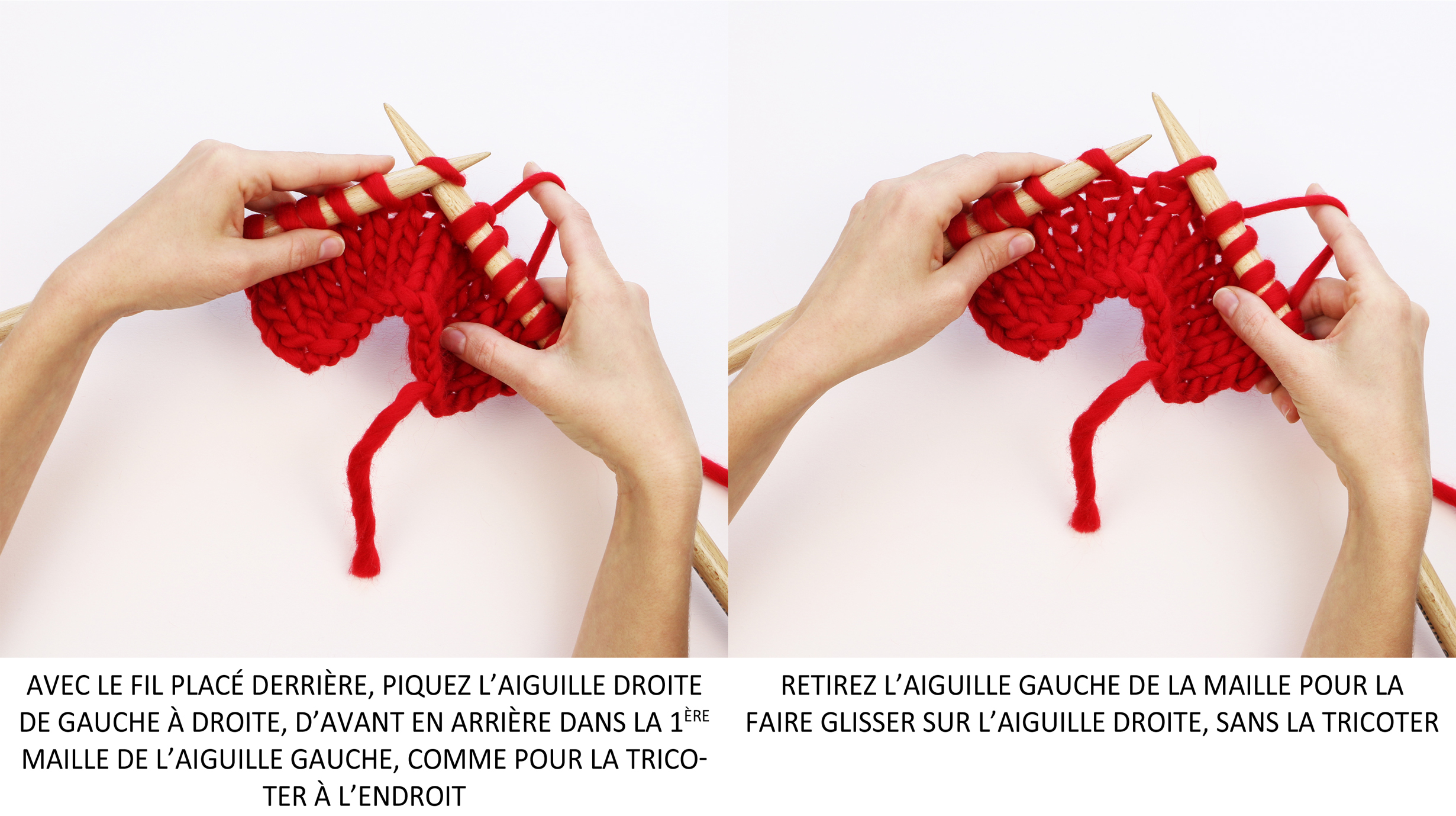 La maille glissée- The slip stitch — trust the mojo