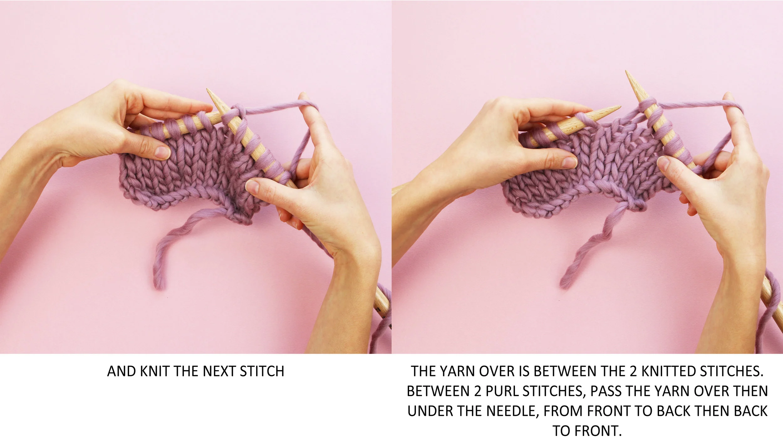 Jeté - Yarn over — trust the mojo