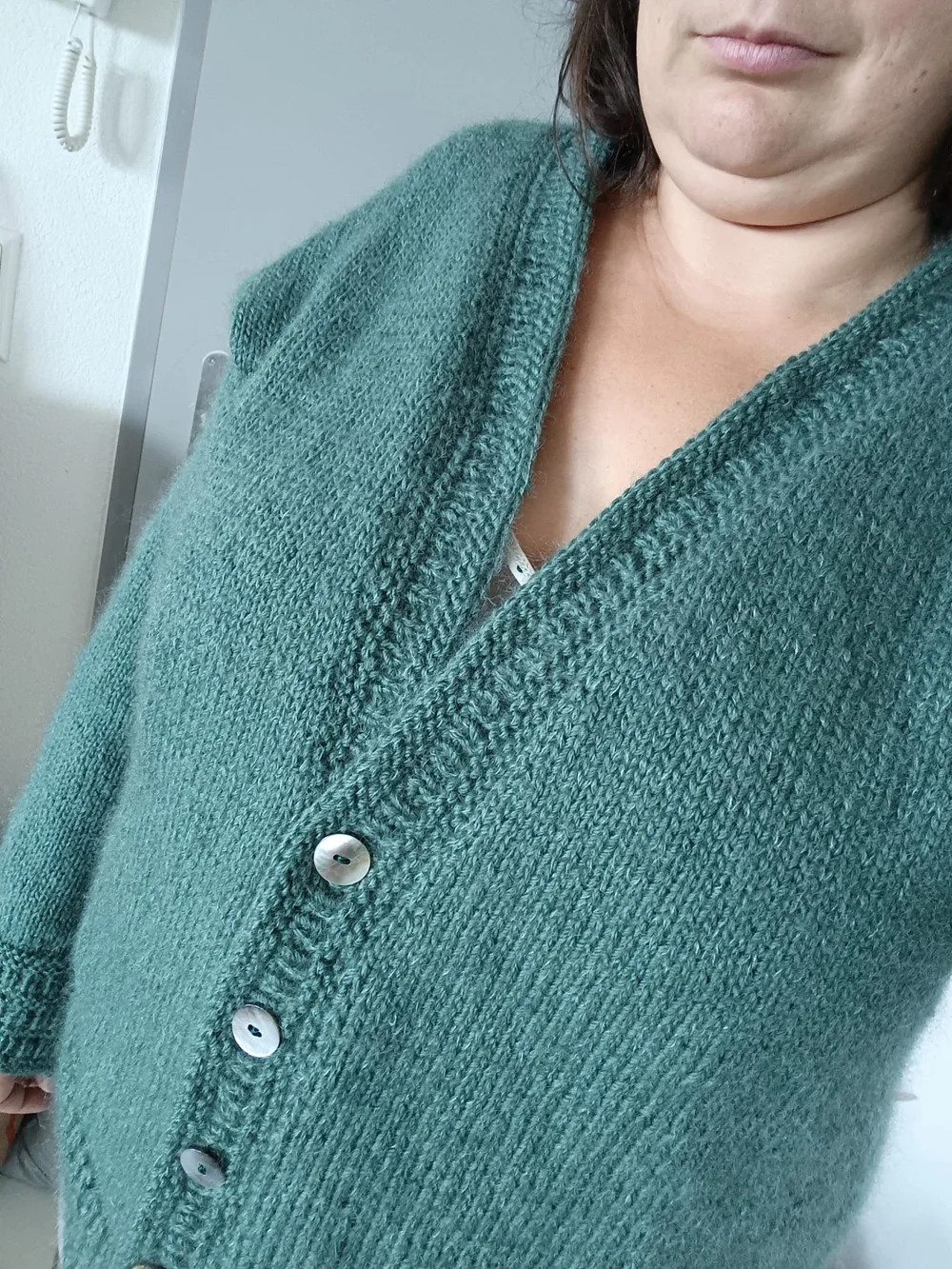 Cardigan Pattern Drops Gilet Femme Drops Pull Irlandais Homme Kit