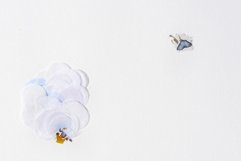 Intuition N°9, 19x50x2cm, detail
