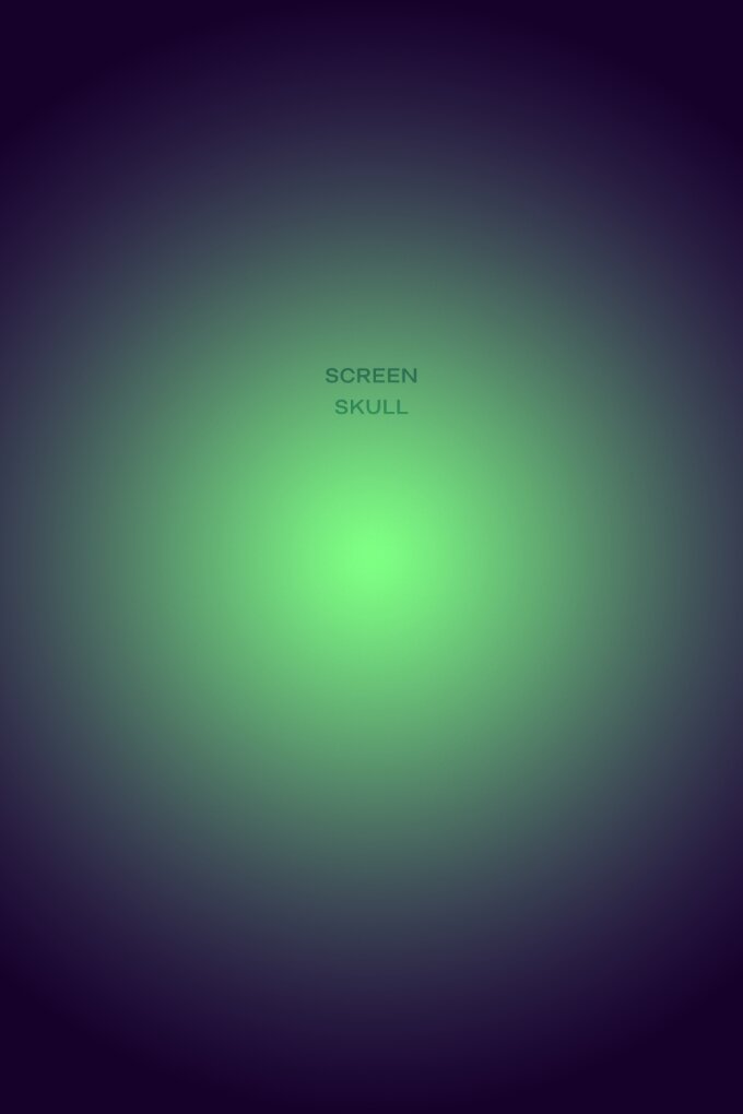 Noème Screen Skull, 2019-2020