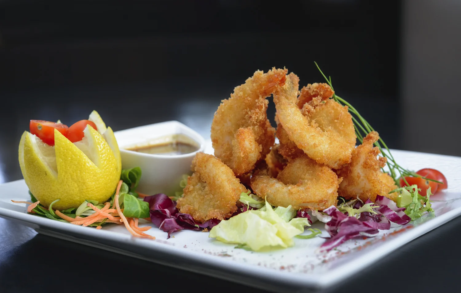 Charlie’s Unique Japanese Crispy King Prawns