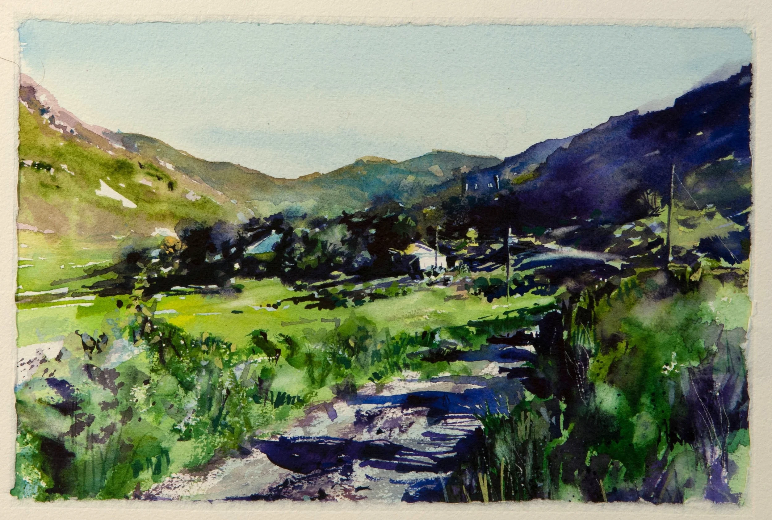 Western Cape - watercolour - 400€ - SOLD