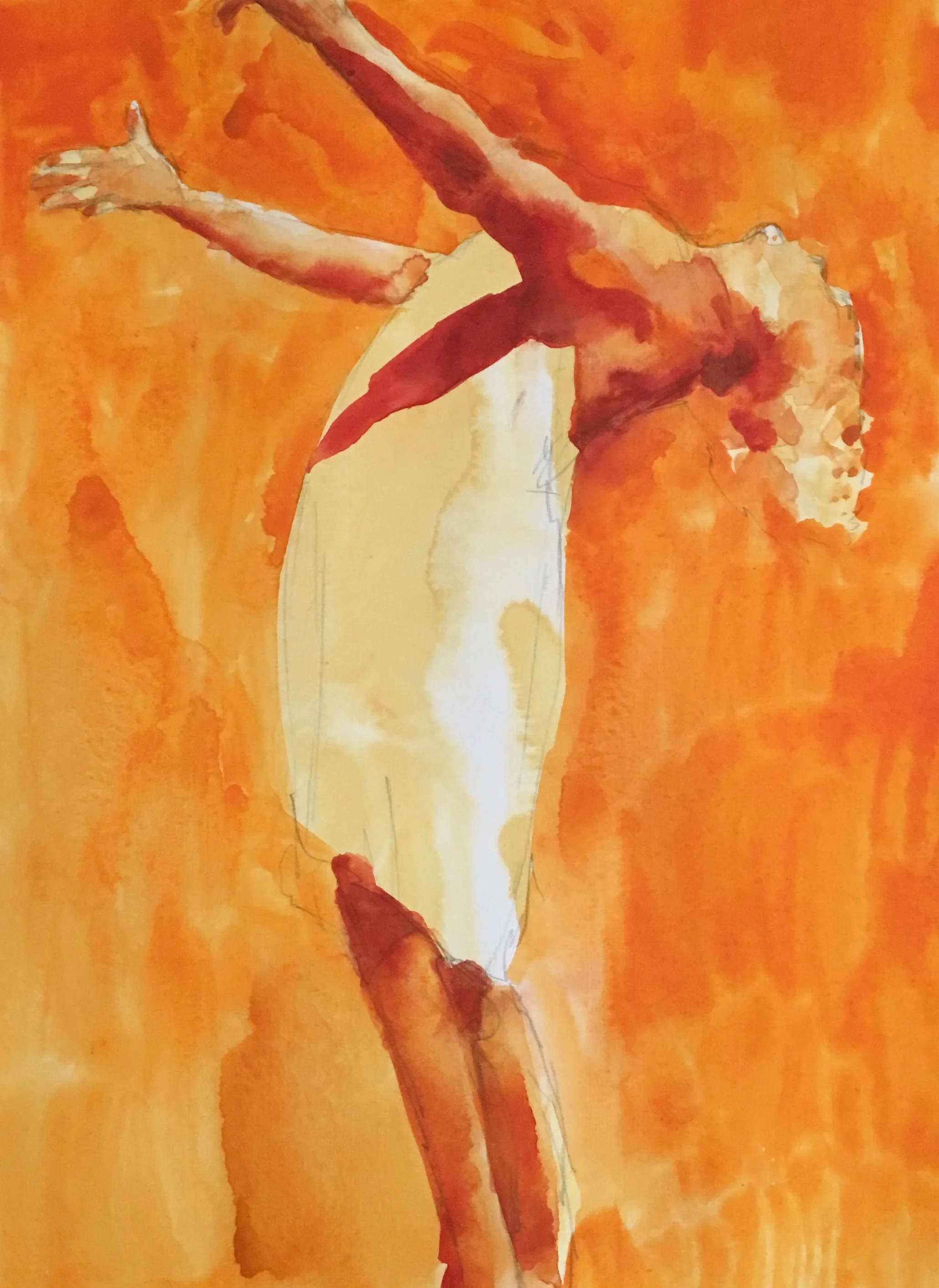 I love Opera! - watercolour - 250€ - SOLD