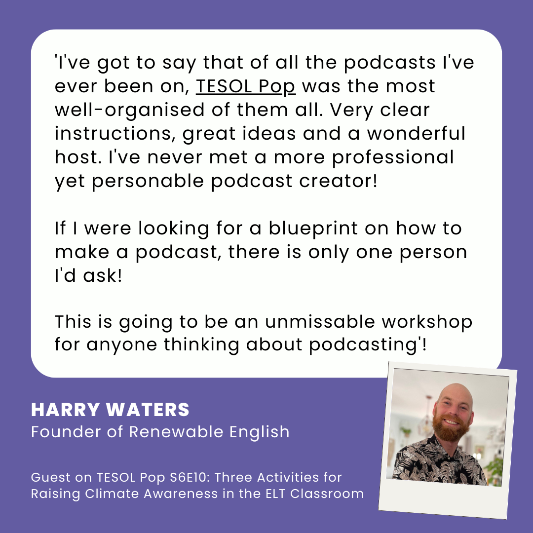 Testimonial on podcasting from Harry Waters June 2023.png