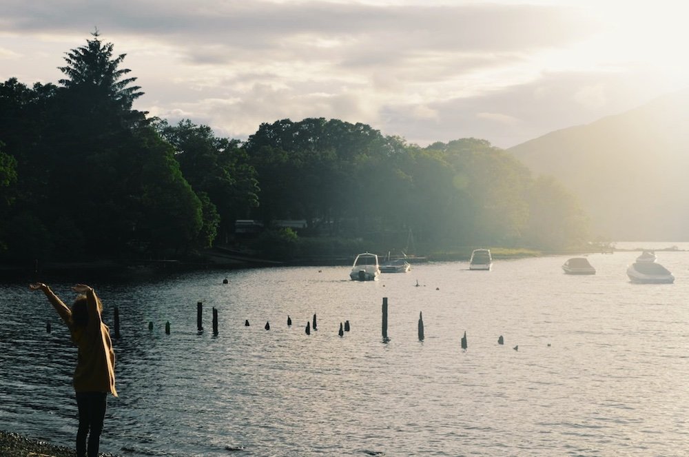 Blue Noun Holiday 08 : A visit (and a wild swim) at Loch Earn, 2024