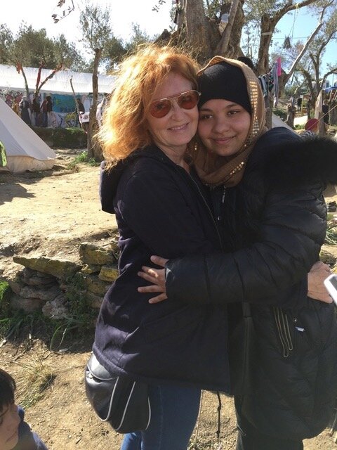 Still in touch, this woman is living and studying in Germany