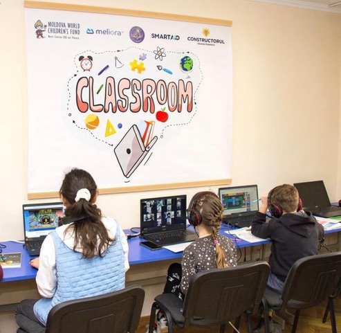 Smart Aid classroom for Ukrainian children