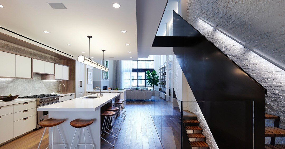 Stairs, exterior door and window systems, hardware, etc. with.......@studio_db 

#argosydesigns #argosynorth #argosyproductdivision #customstairs #blackenedsteel #teak #customwindows #customfoldingdoors #customarchitecturalmetalwork #customdesign #de