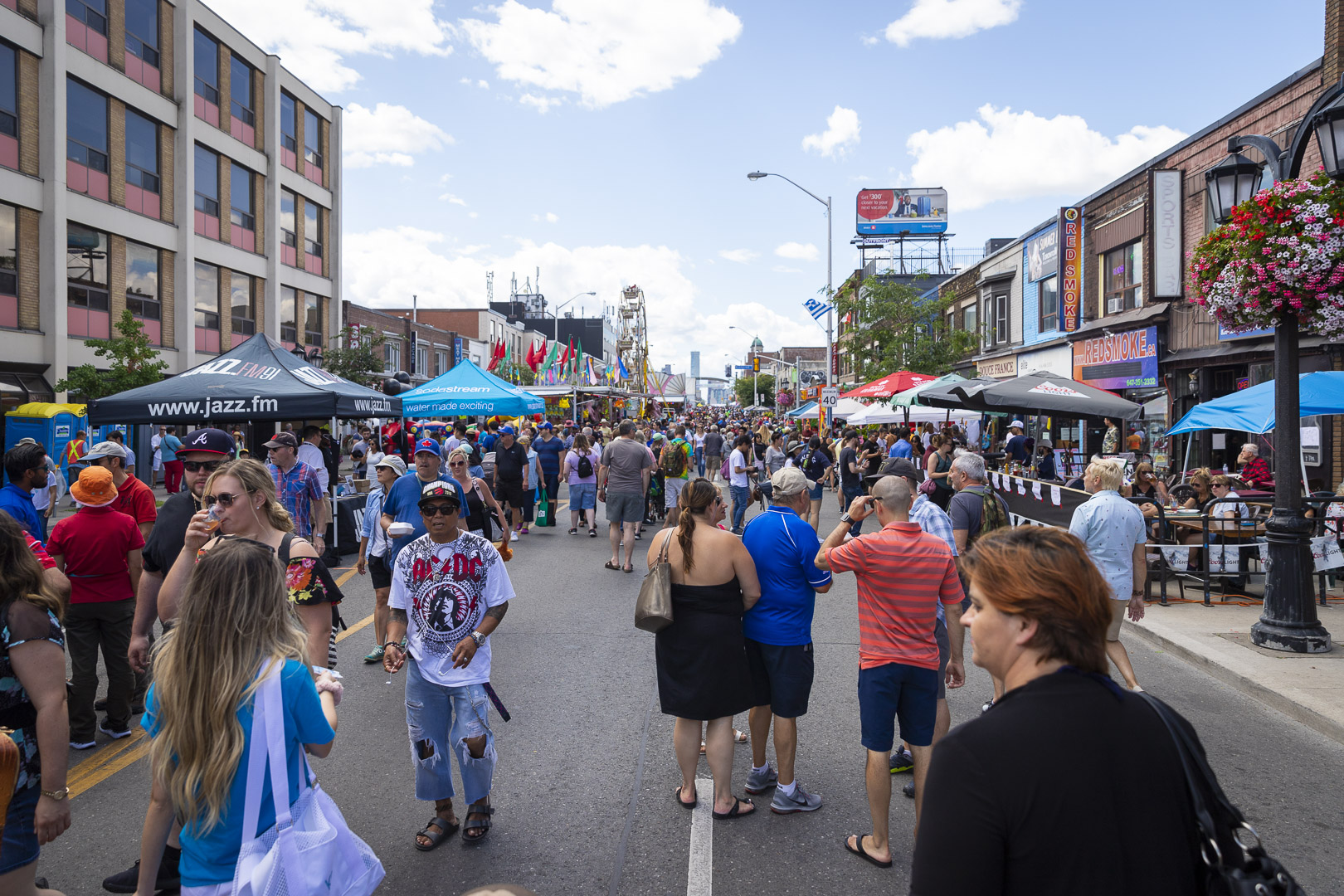 Walking Along the Danforth