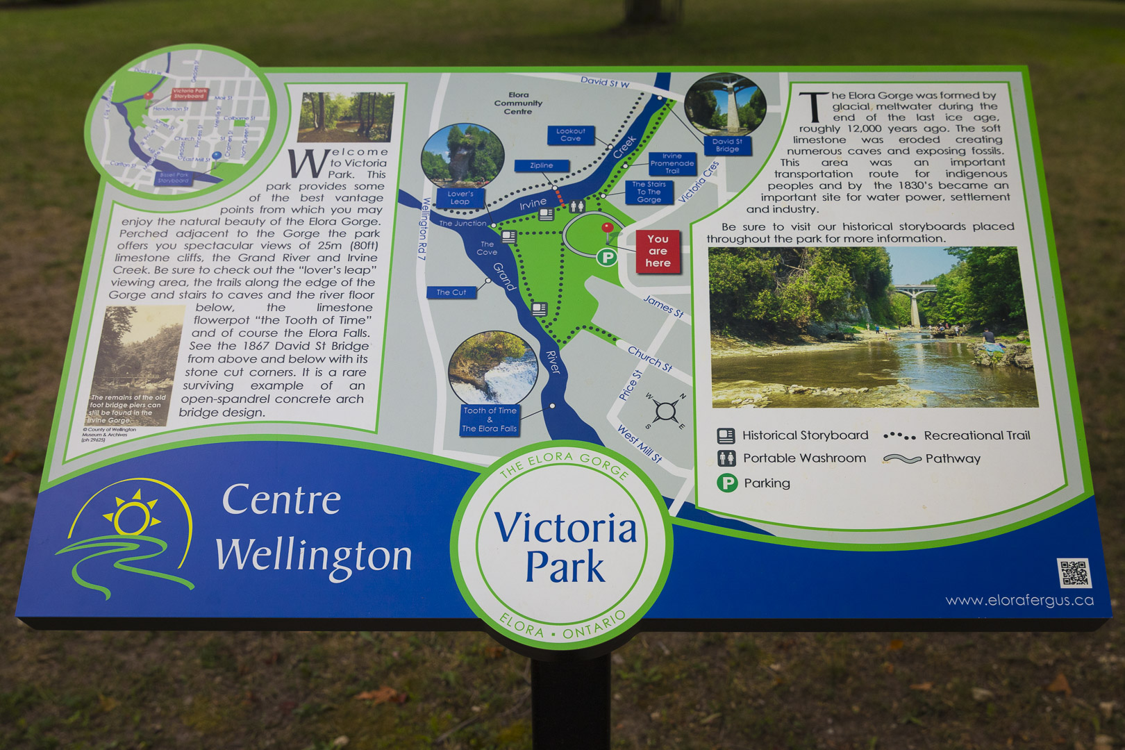 Victoria Park Plaque