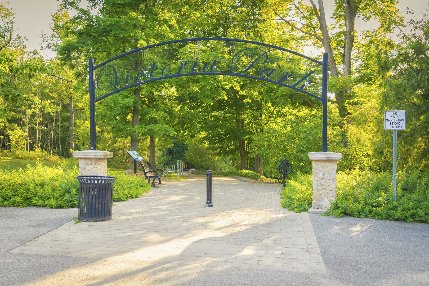 Victoria Park Sign