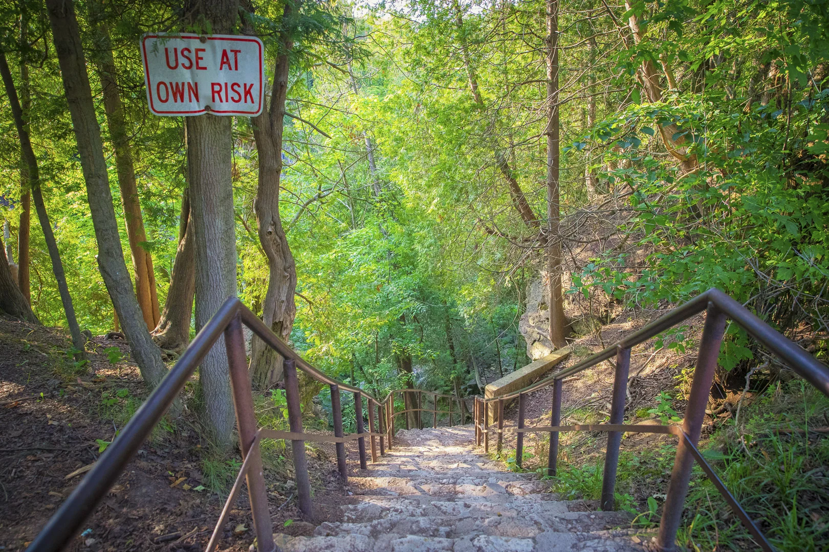 Irvine River Gorge Staircase