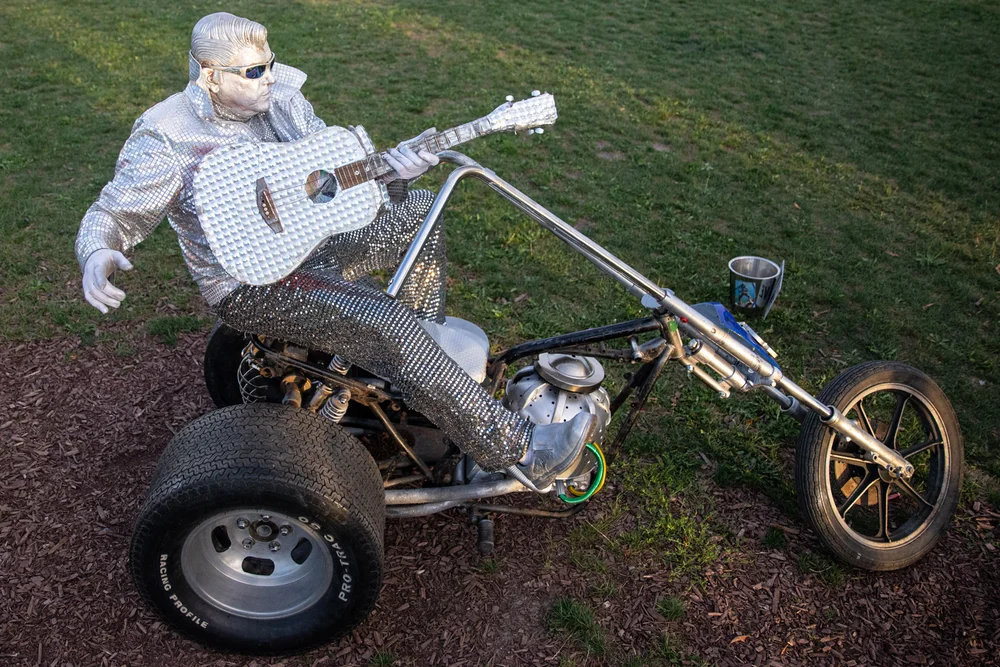 Silver Elvis  (Copy)