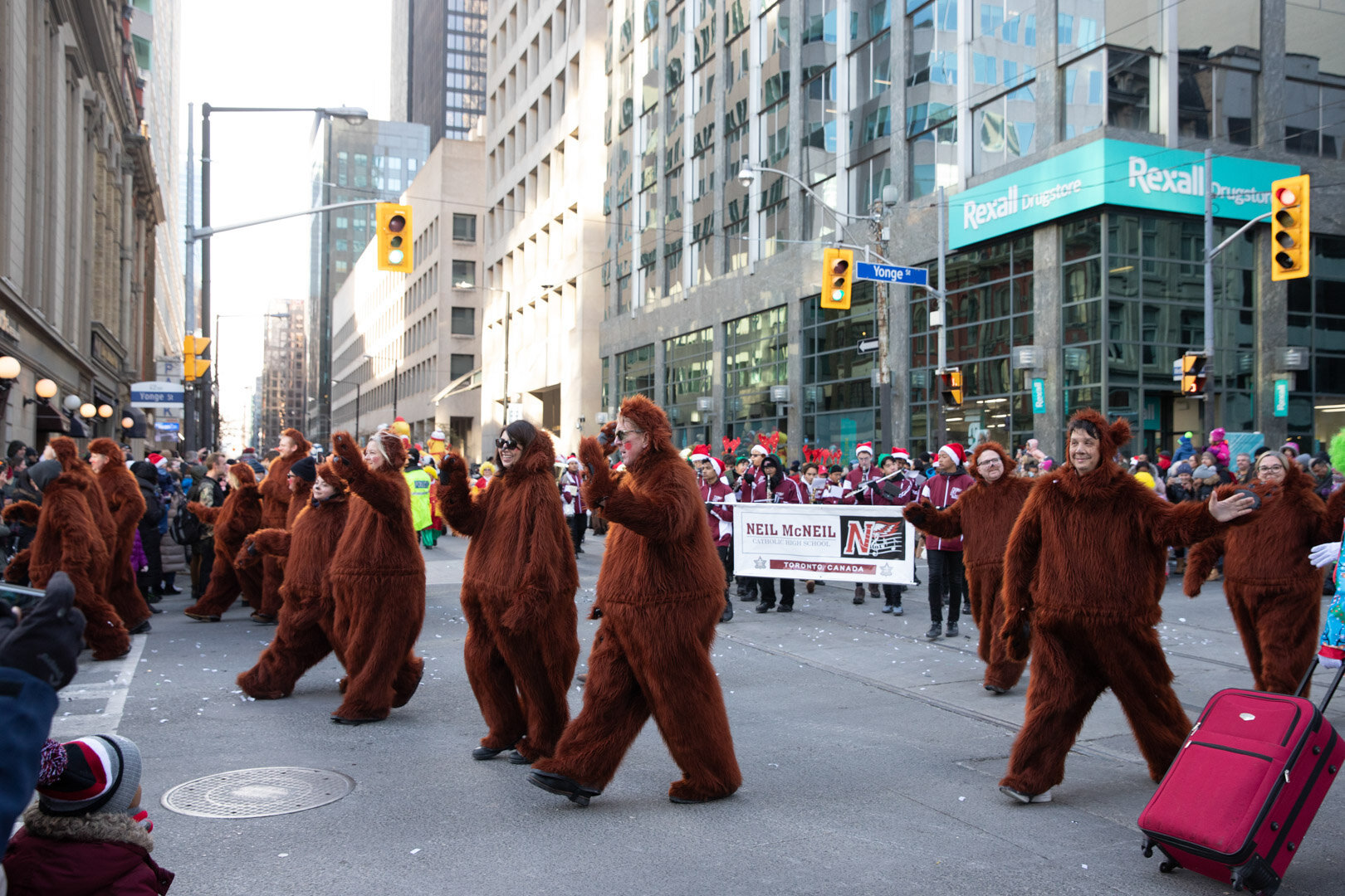 The Bears With Neil McNeil's Marching Band 