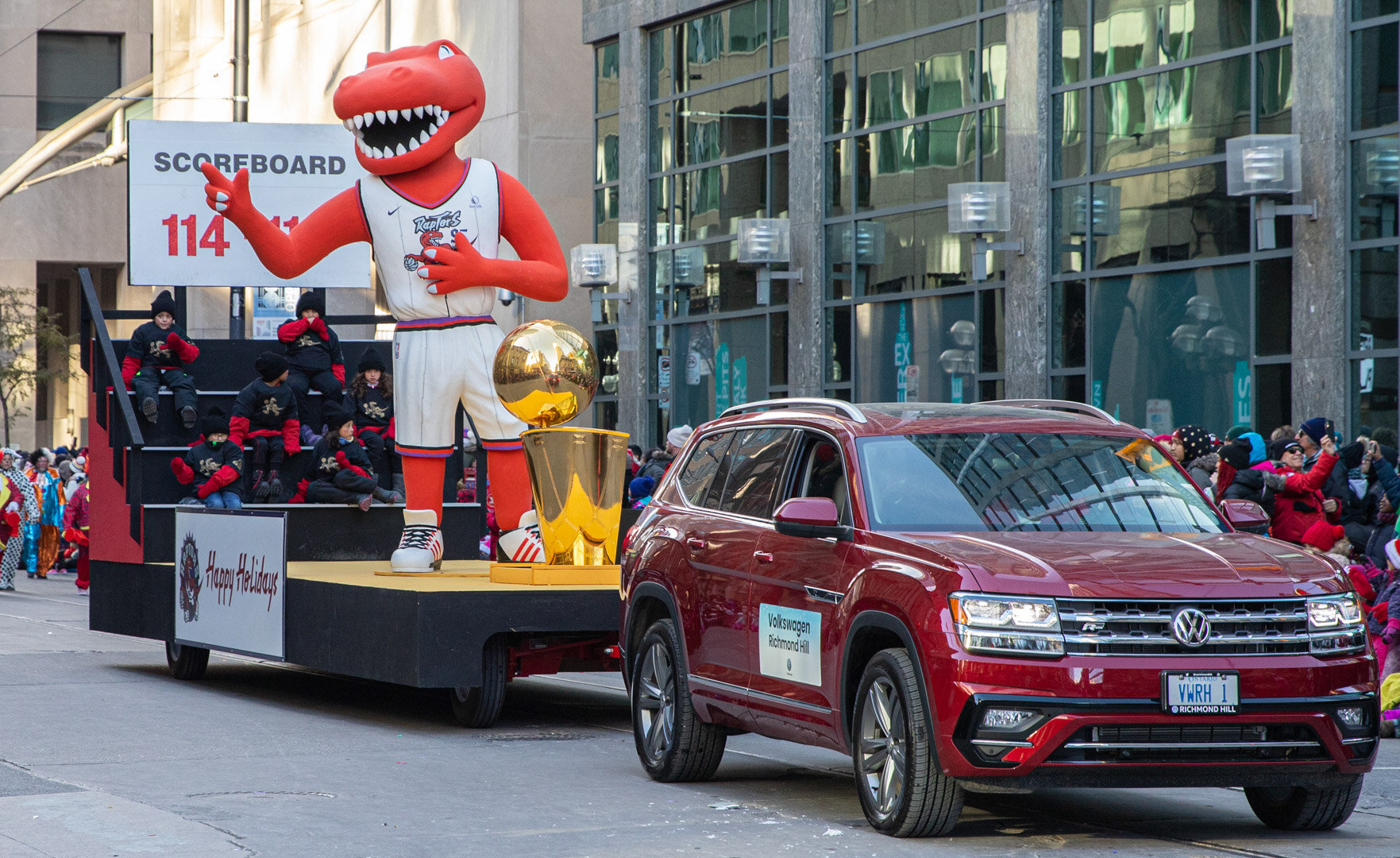 Happy Holidays from the Toronto Raptors 