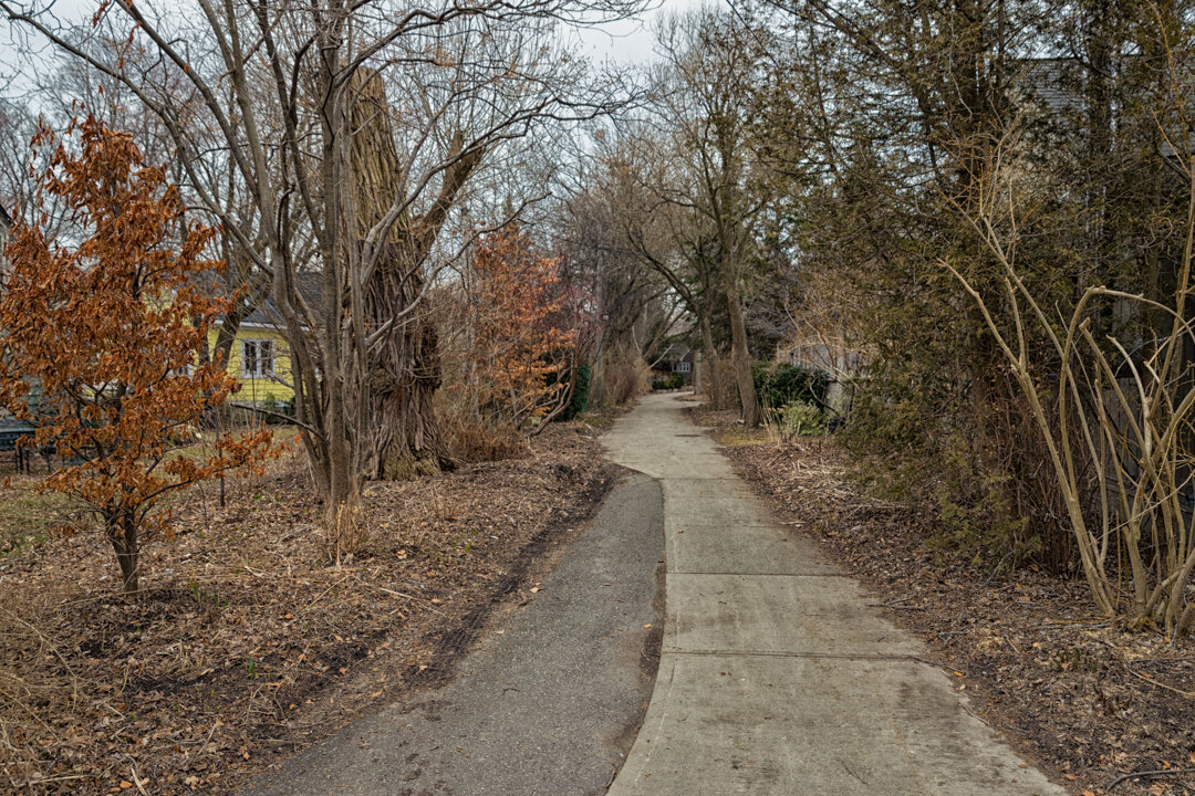  Looking down Willow Avenue on our way to Lakeshore Avenue.  