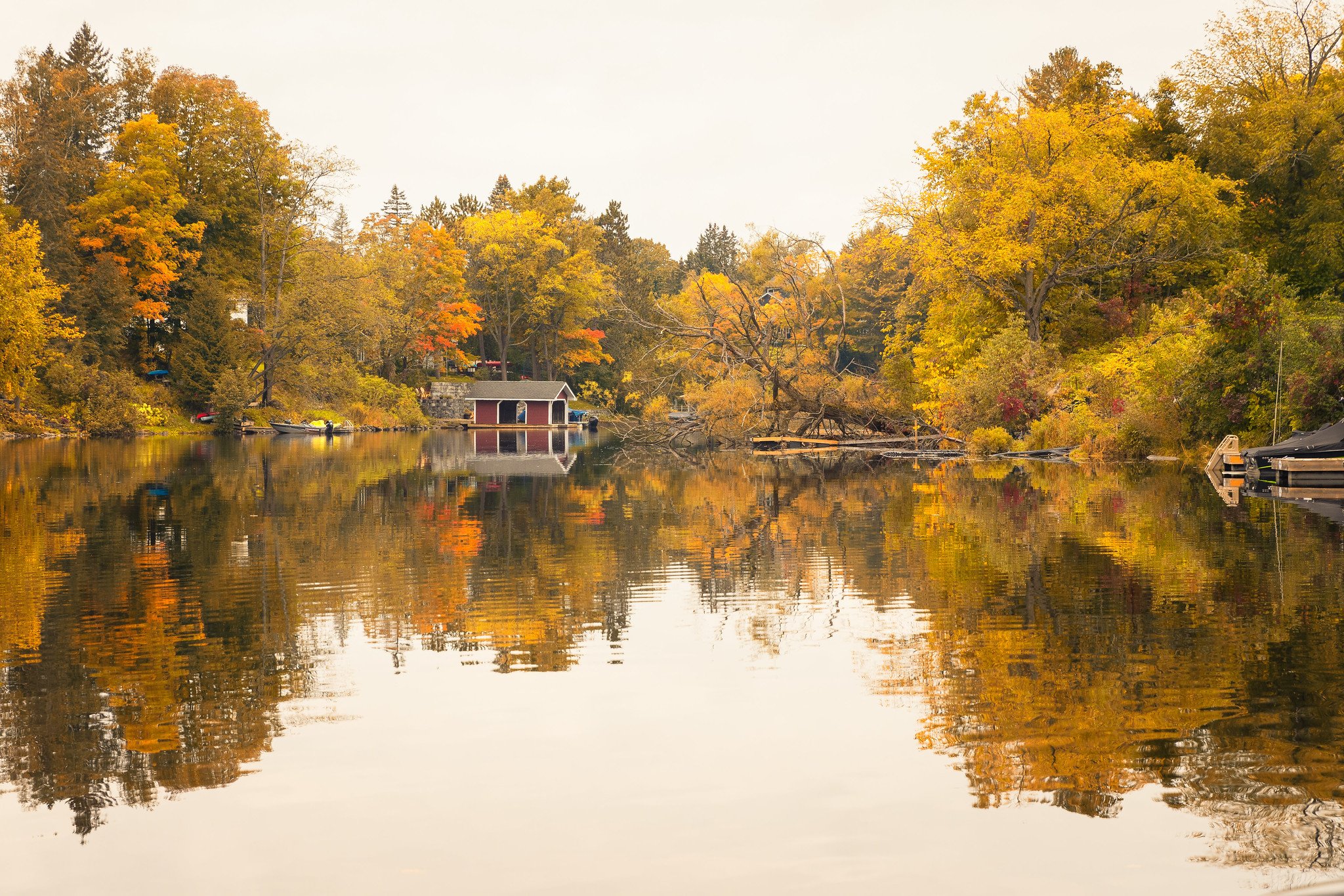 The Muskoka River - Huntsville, Ontario