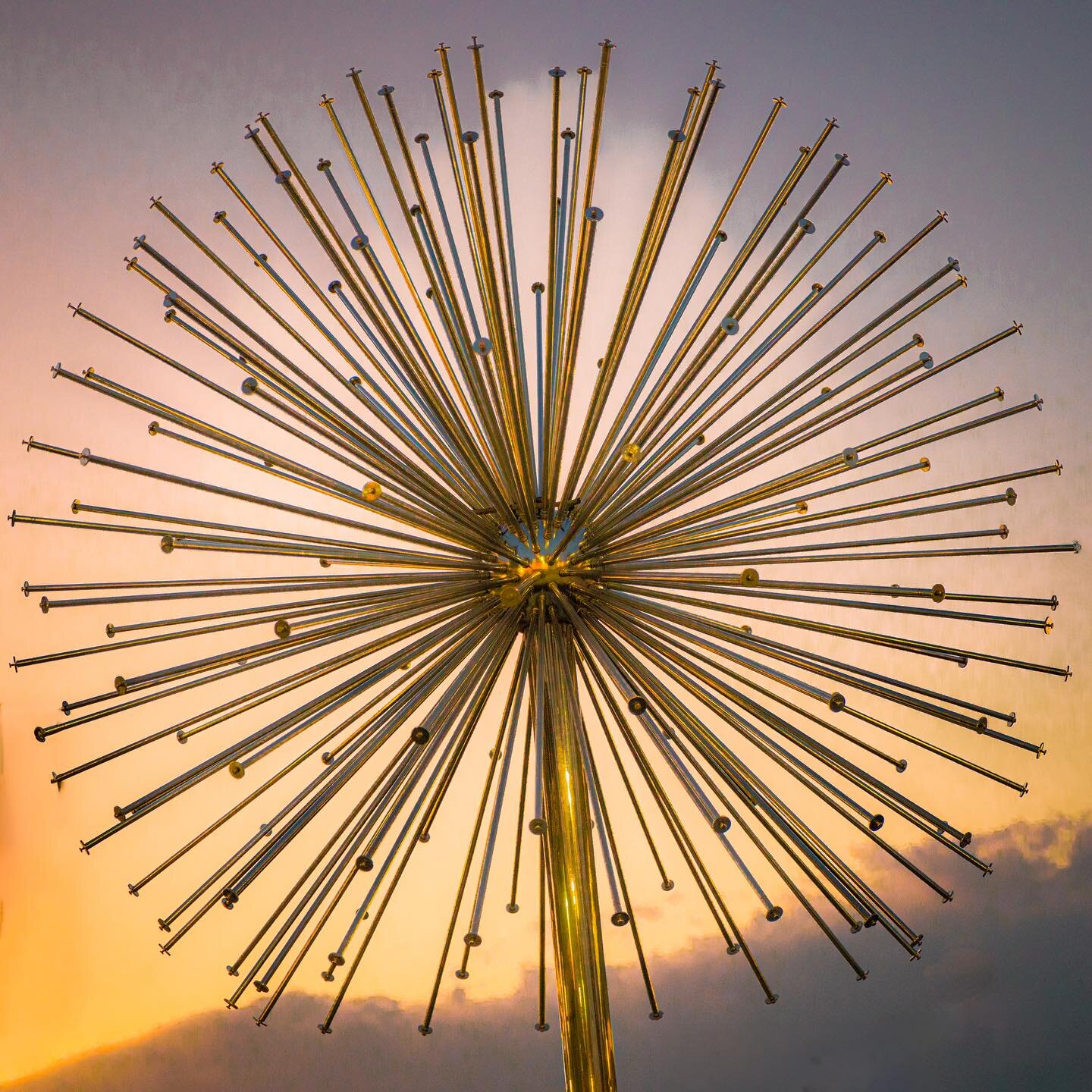 Make a Wish! ____________________________________
#makeawish #dandelionfountain #shopsatdonmills #agreatcapture #sundown #publicart #toronto #sculpture @cfshopsdonmills