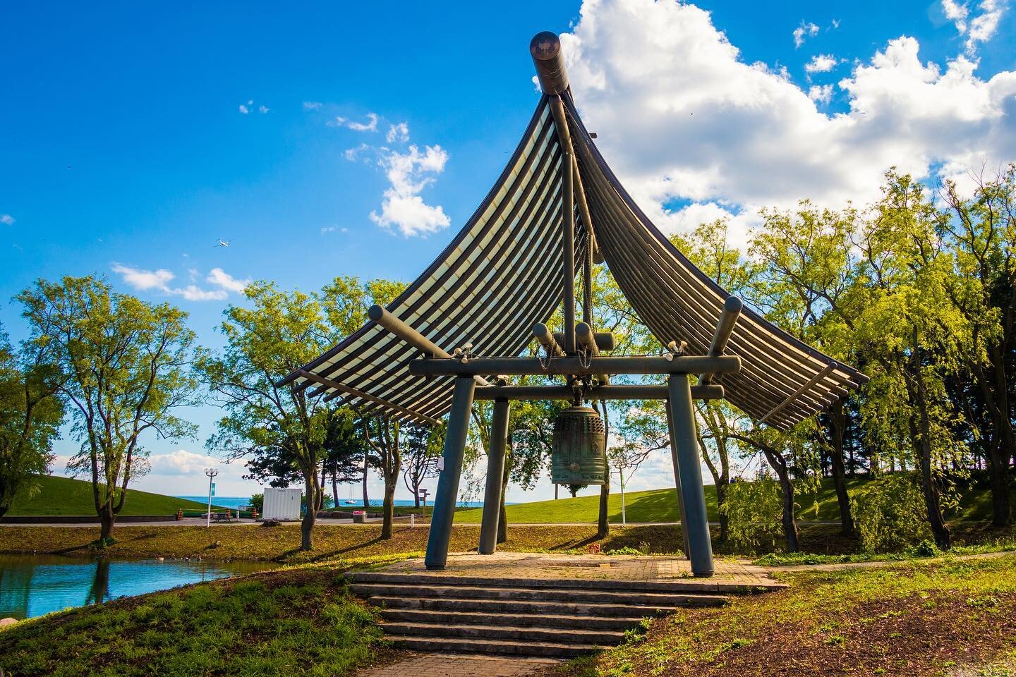 &ldquo;Dismantling of the Japanese Canadian Centennial Bell at Ontario Place begins on Mon, Sept 25. A striker will be installed over the weekend to ring it in its original location for the last time&rdquo; #ontarioplace #saveontarioplace #savemoriya