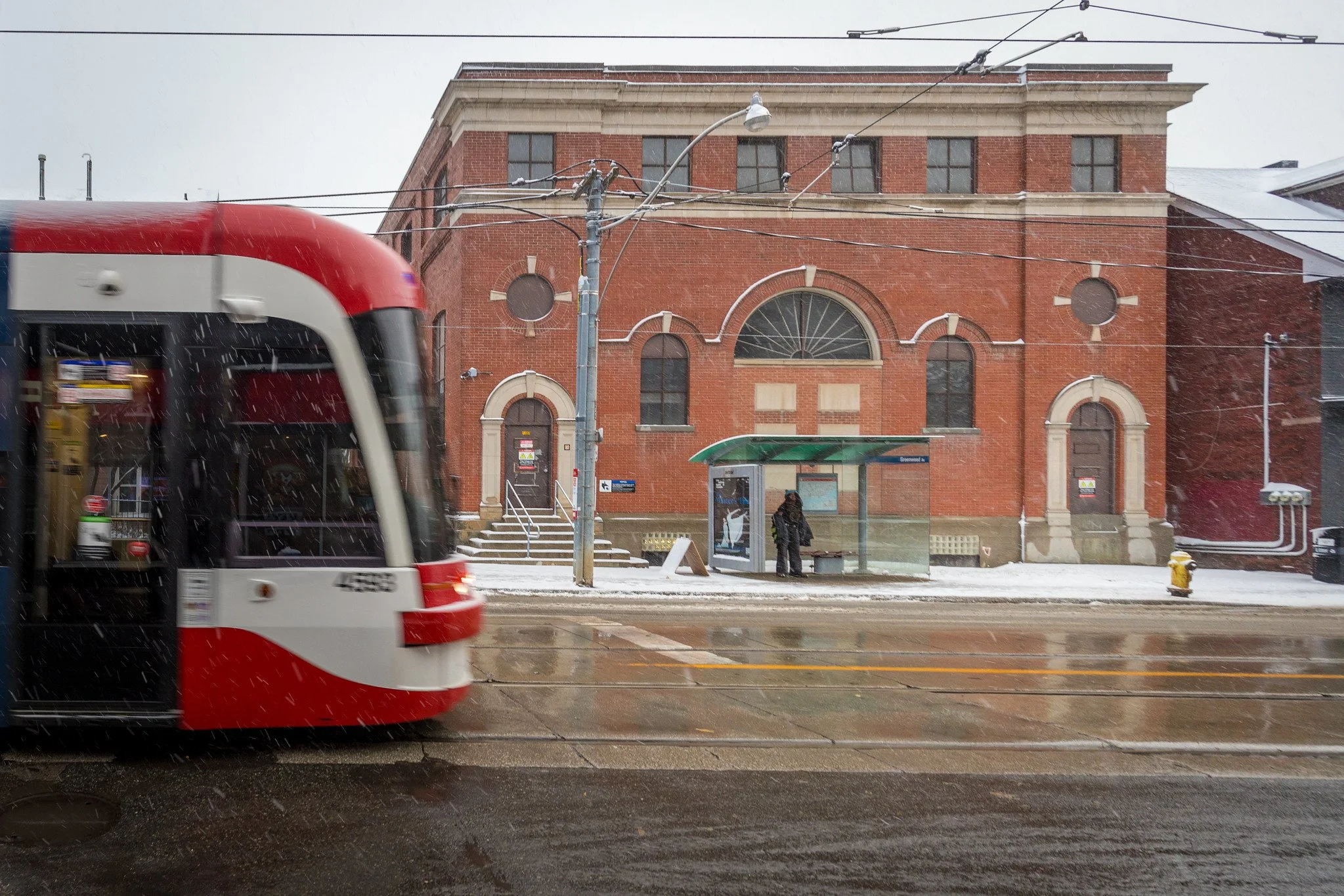 Queen Street East Snow