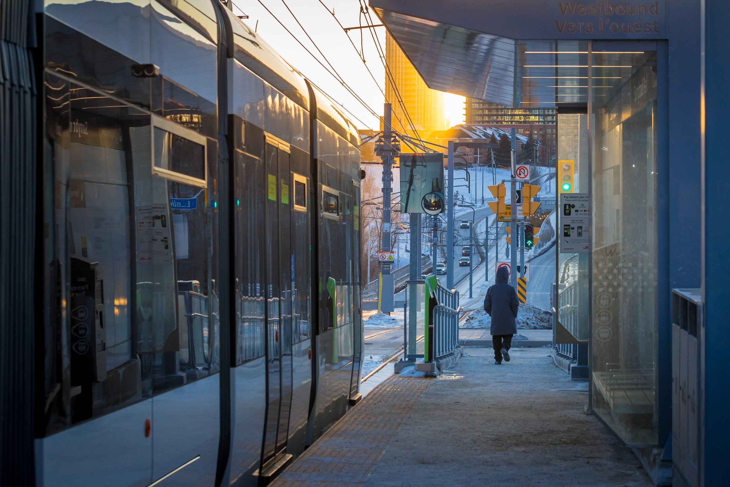 Opening Day, Sunnyside Park Station