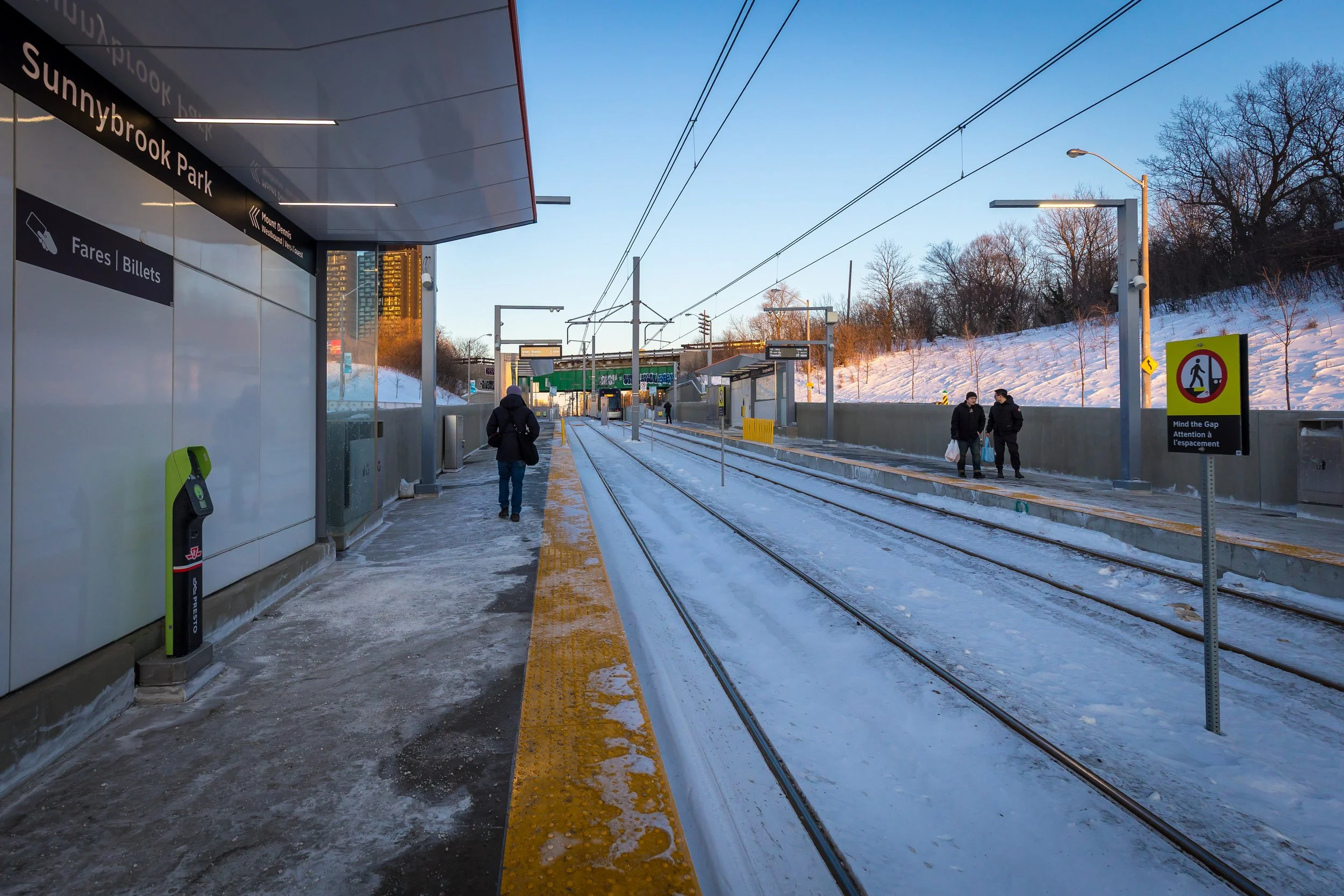 Looking East, Eglinton Crosstown