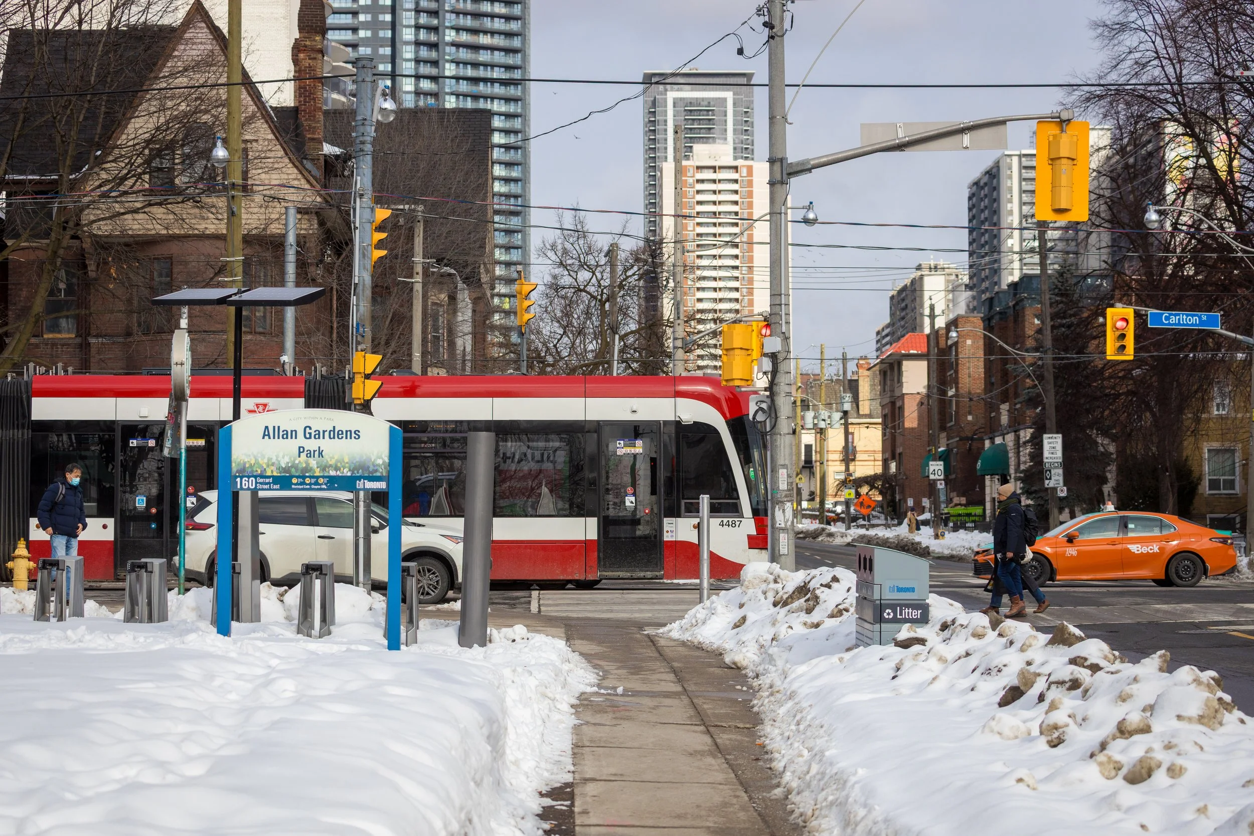 Carlton Street at Allan Gardens: A Downtown Crossroads