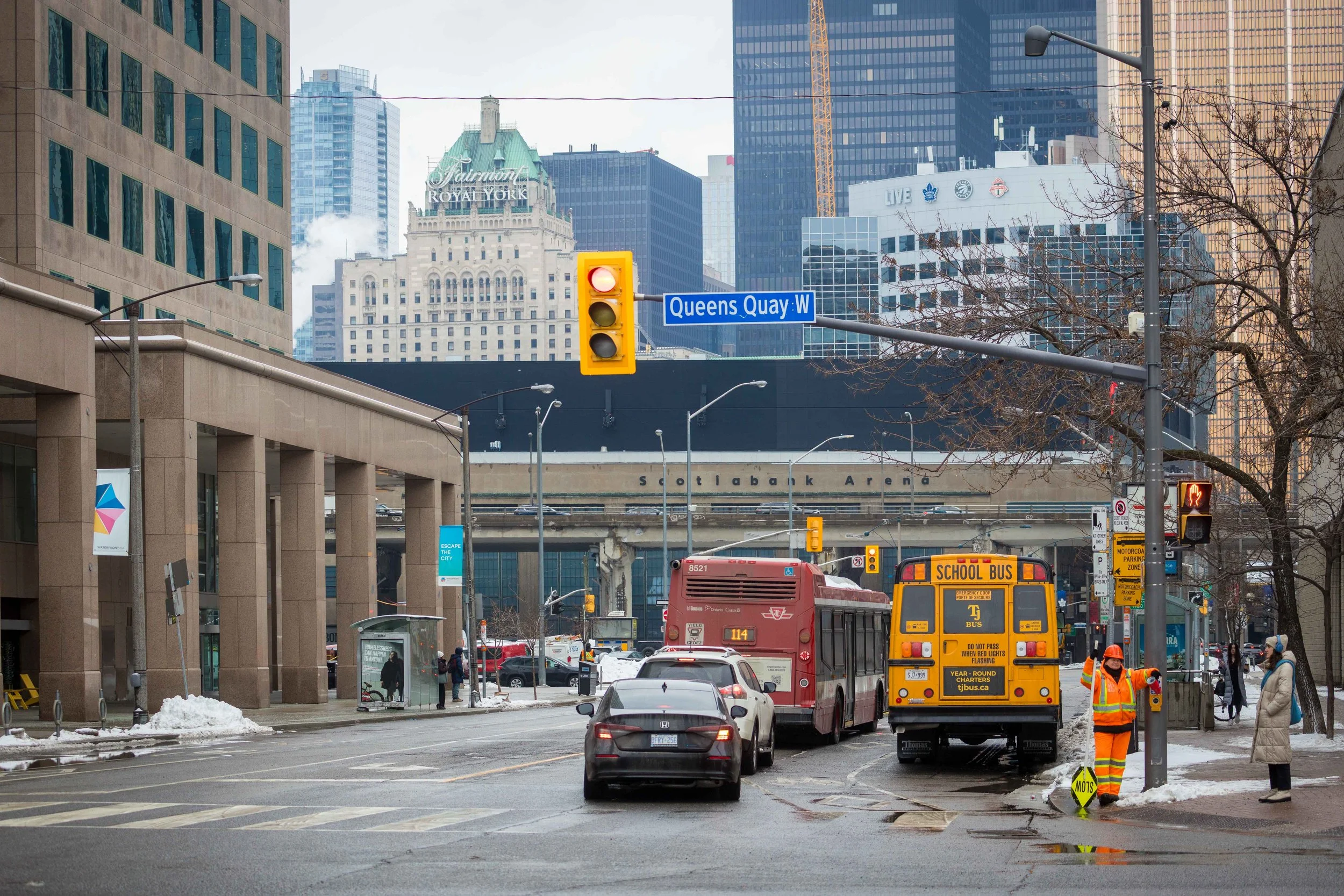 Queens Quay West and Bay Street