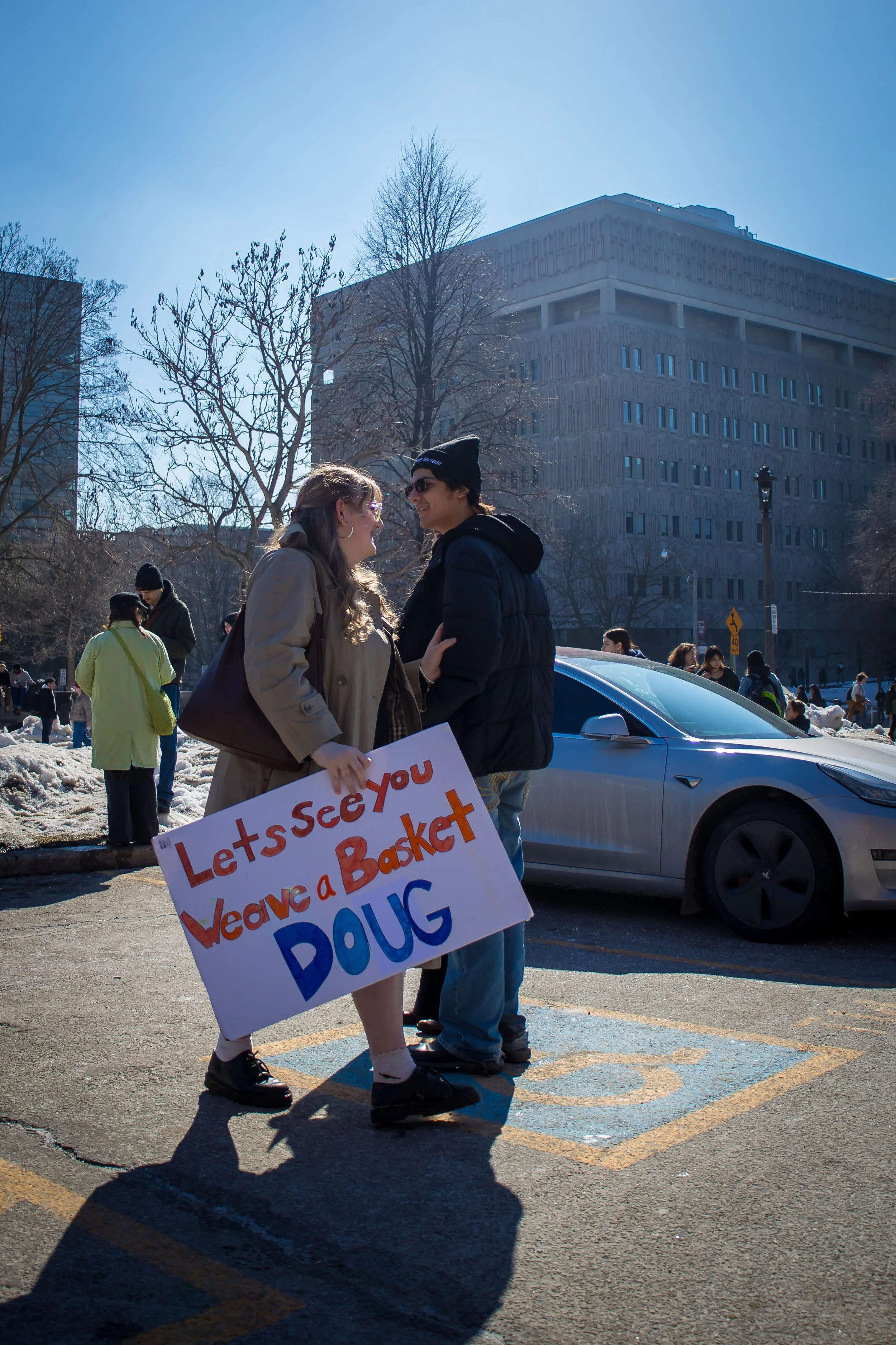 Student Protest Sign