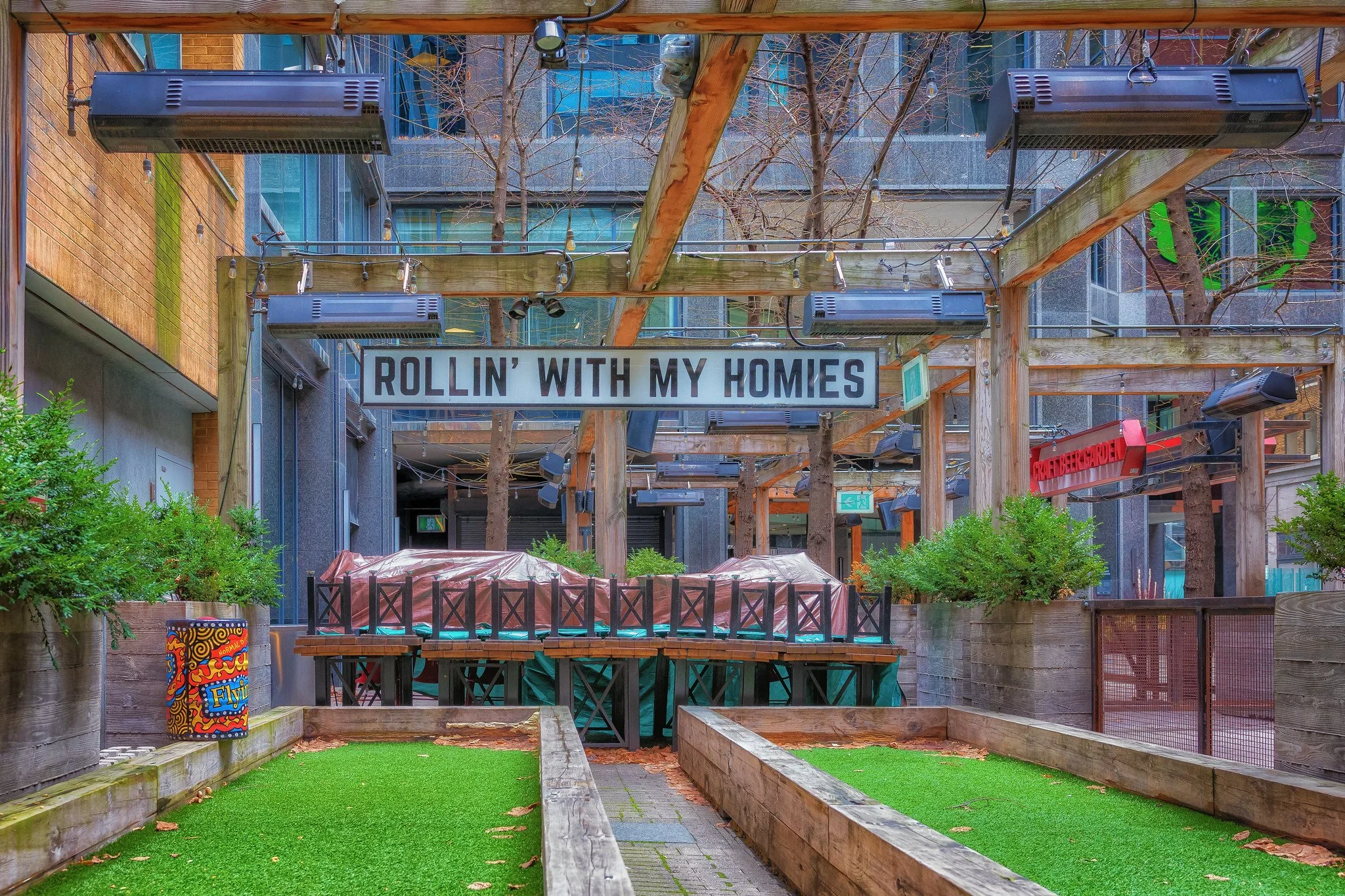 Rollin’ With My Homies — CRAFT Beer Market Patio, Toronto