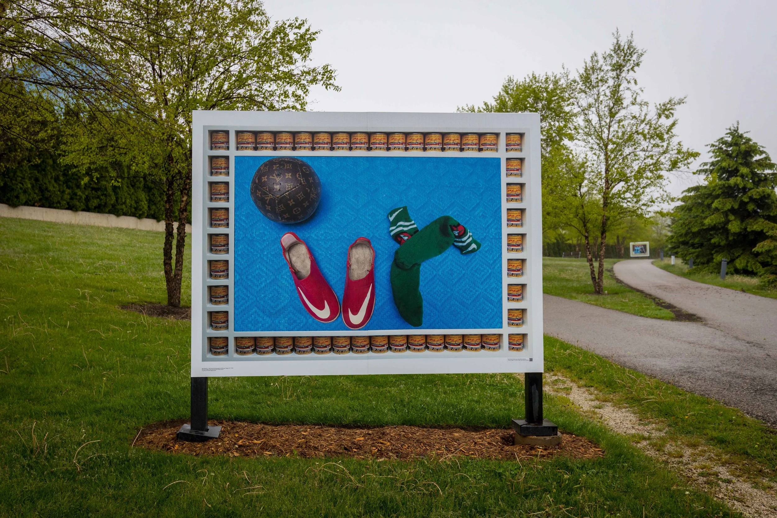 Artwork at Aga Khan Park