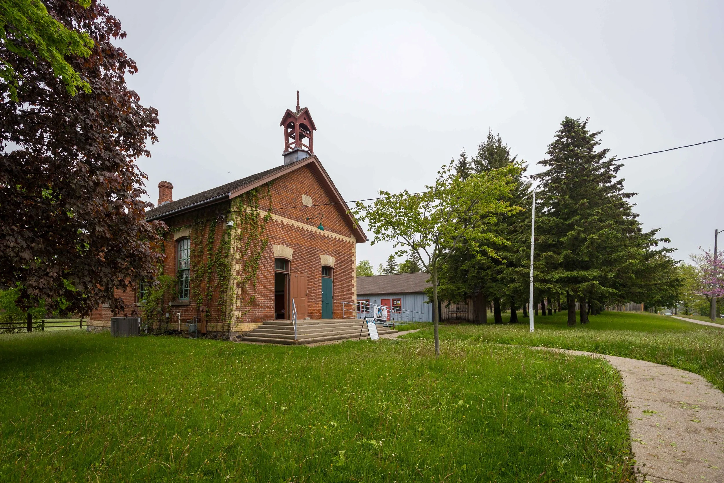 Front of the Zion Schoolhouse 