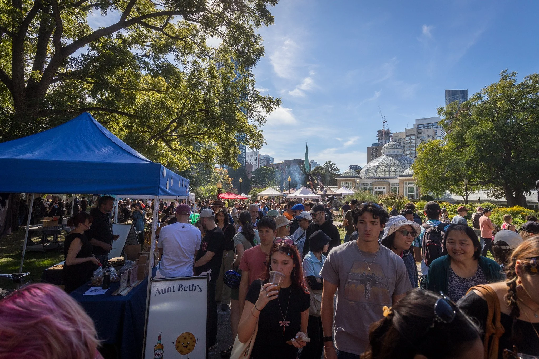 Toronto Garlic Festival at Allan Gardens