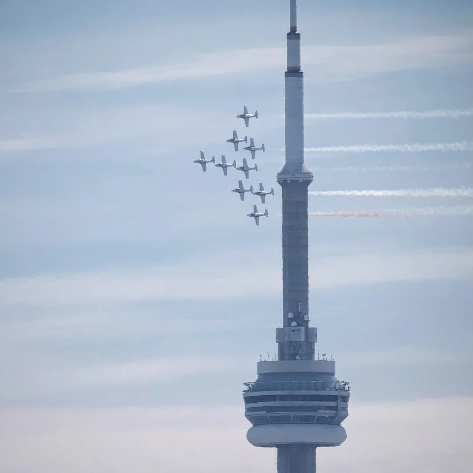 Goodbye, Snowbirds. 🇨🇦✈️
Toronto, September 8, 2026.