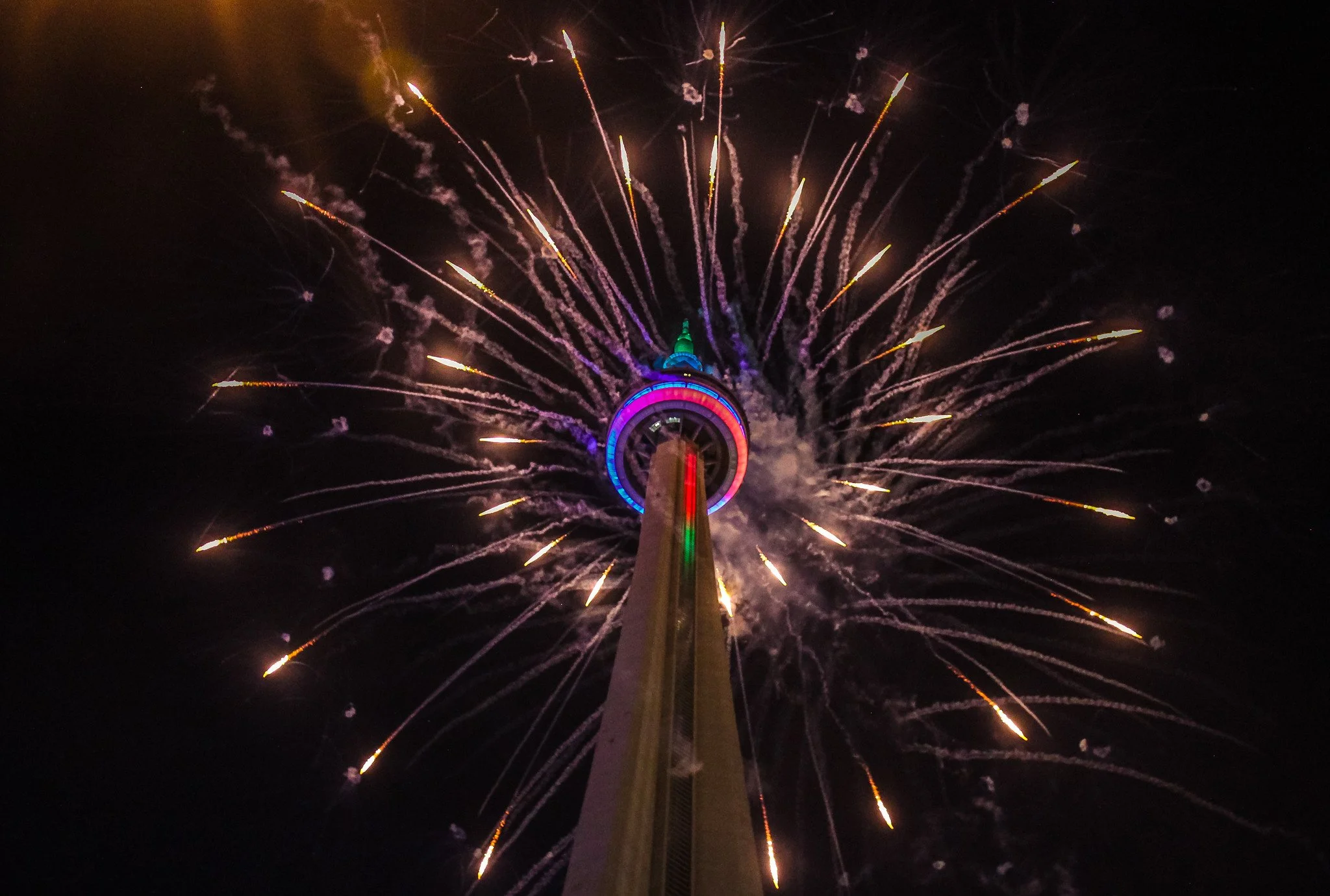 CN Tower, Canada 150 Fireworks