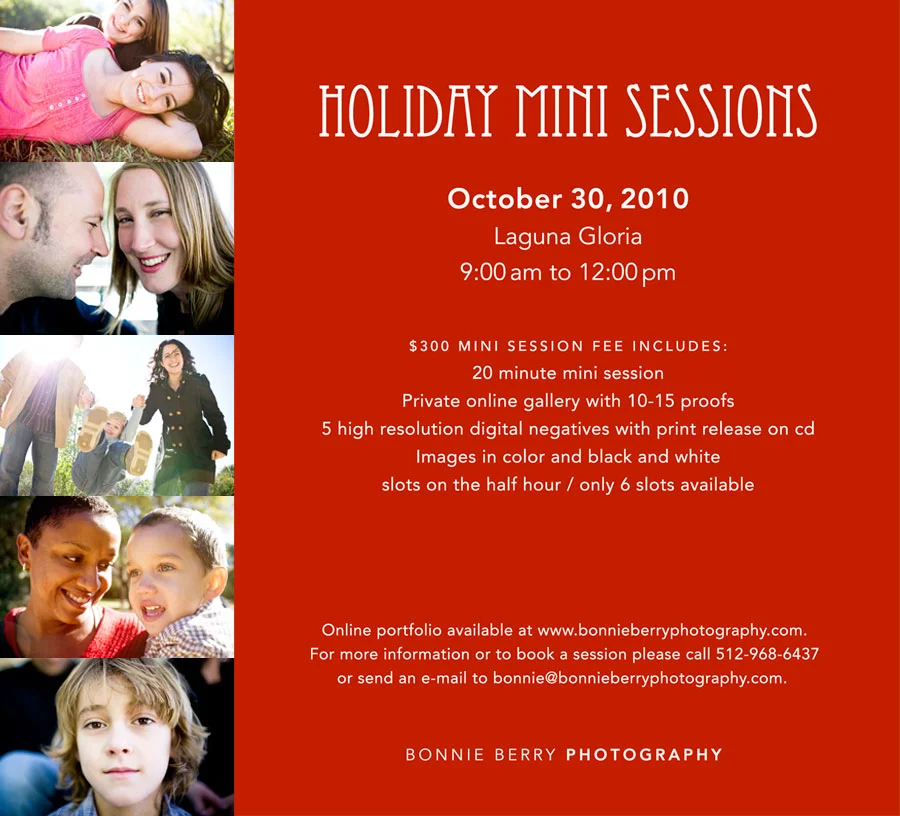 Holiday Mini Sessions