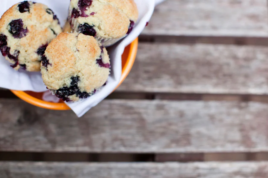 Blueberry Muffins | Austin Food Photographer