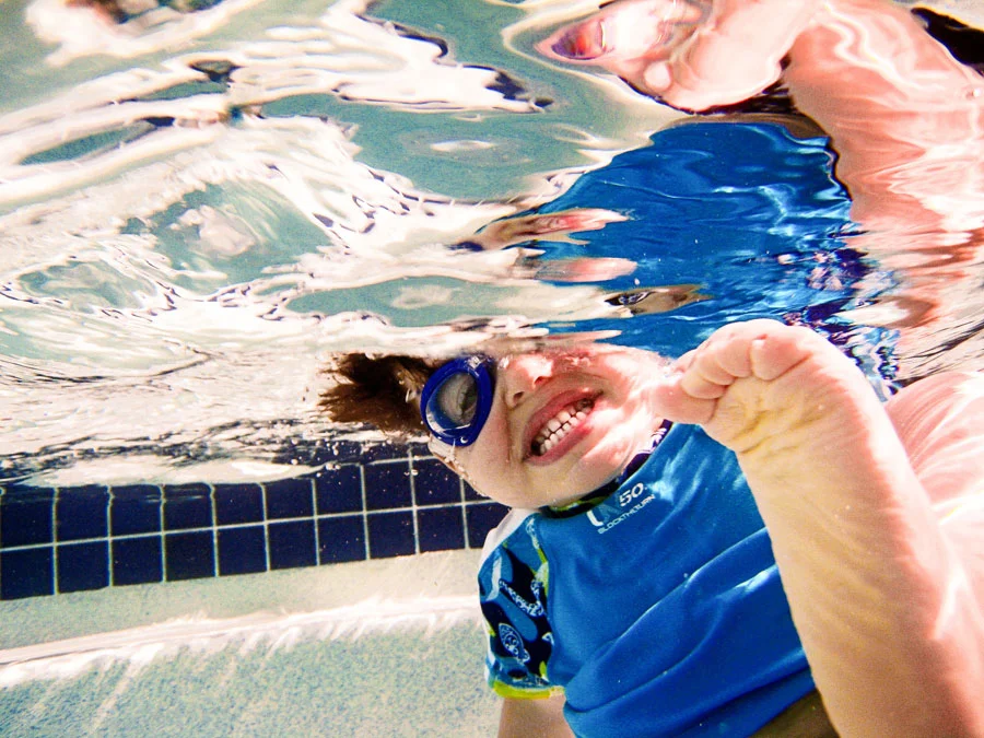 Underwater Camera at the Pool