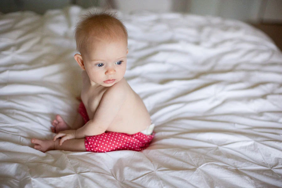 Annie at Six Months | Austin Family Photographer