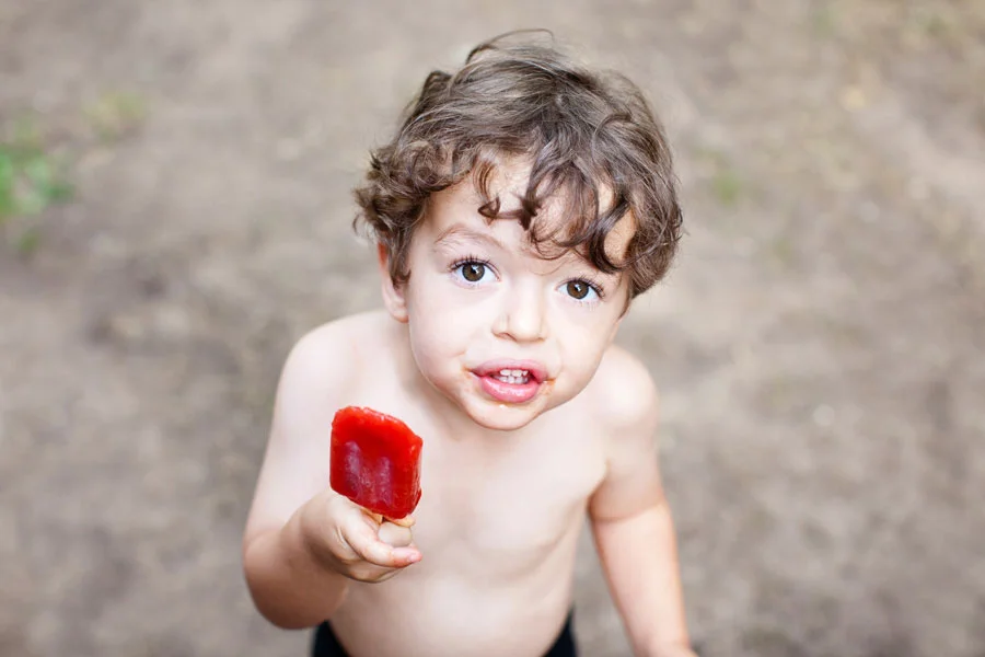 Summer is Popsicles and Water Play