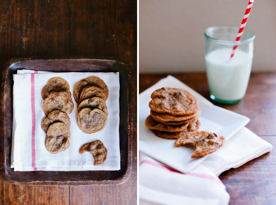Salted Butter Chocolate Chip Cookies | Ausin Food Photographer