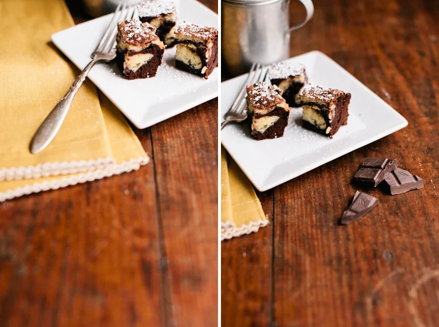 Cheesecake Brownies | Austin Food Photography